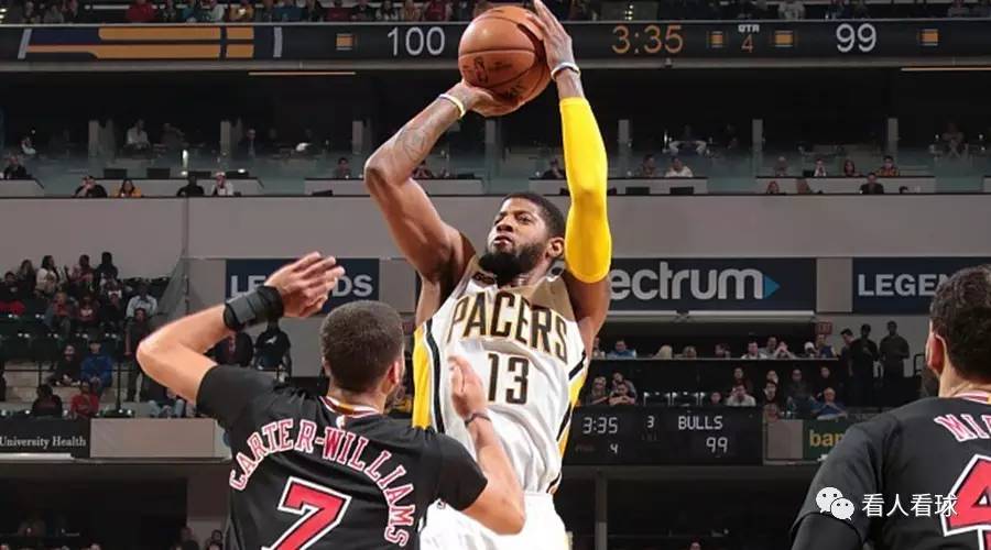 凯尔特人鏖战奇才,乔治高光表现 凯尔特人鏖战奇才,乔治高光表现